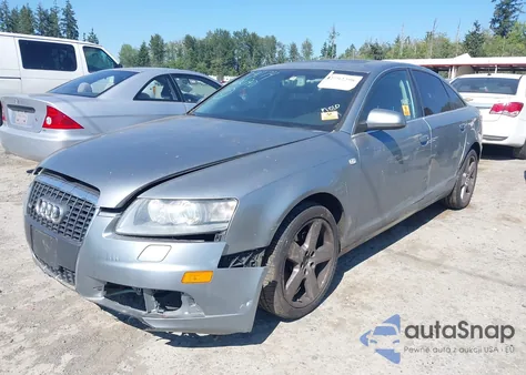 2008 Audi A6 3.2 from USA, damaged, VIN WAUDH74F38N147314
